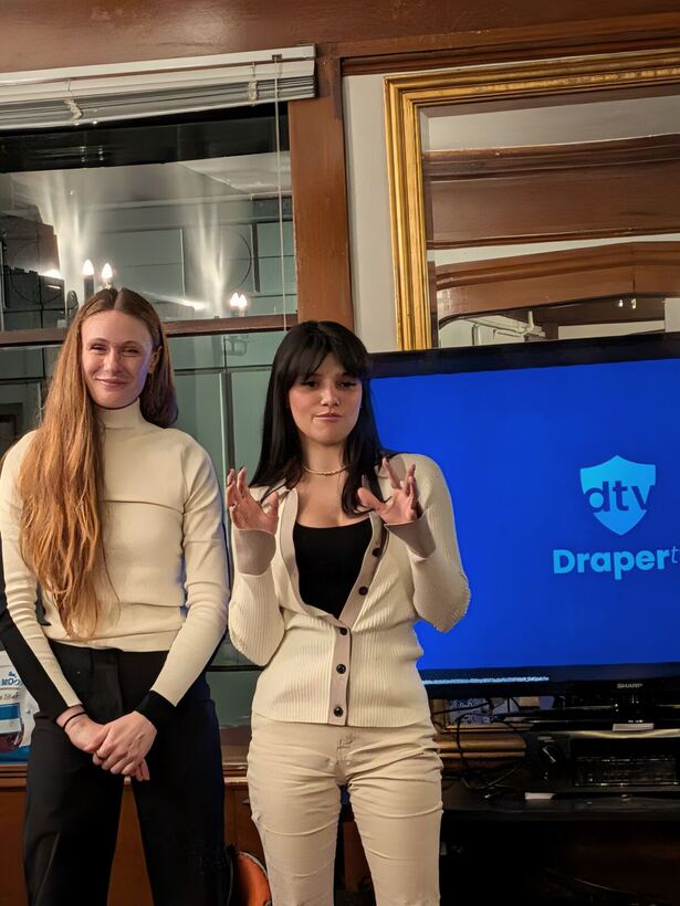 Presenting at the house